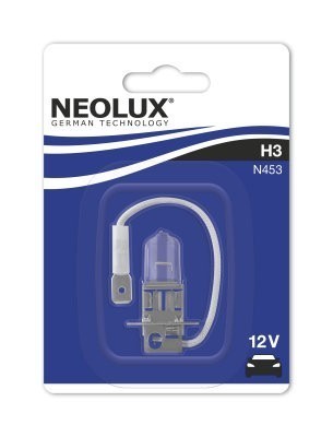 Лампа Neolux H3 Standart (12 В, 55 Вт, блистер)