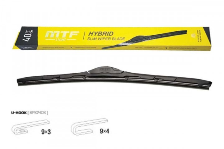 Щетка стеклоочистителя MTF light SLIM HYBRID (19'', 48 см, гибридная)