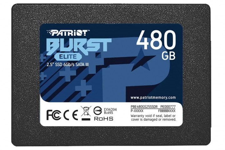 SSD диск Patriot Memory Burst Elite (2,5