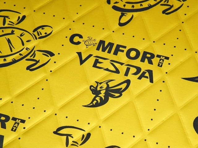 Вибропласт ComfortMat G2 Vespa (2,5 мм, 50х70 см)