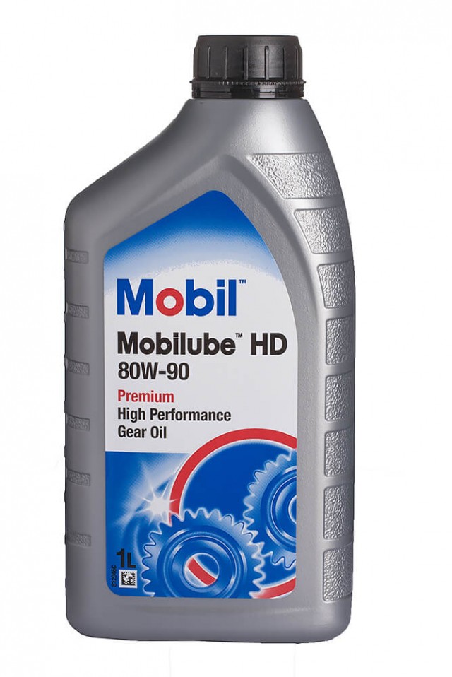 Масло трансмиссионное Mobil Mobilube HD 80W90 (1 л)