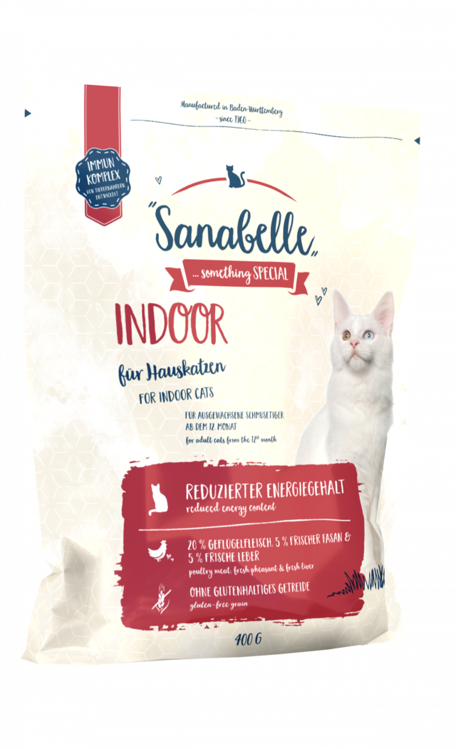 Сухой корм для кошек Sanabelle Indoor (0,4 кг)
