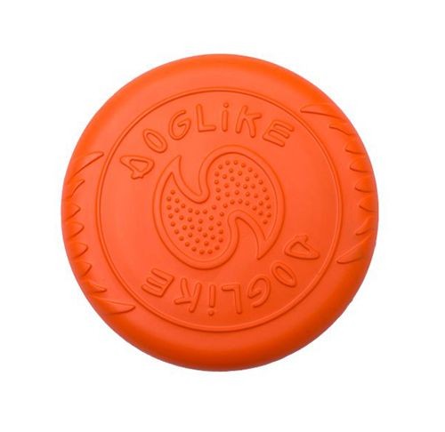Игрушка DogLike Тарелка (оранжевая, диаметр 18 см)