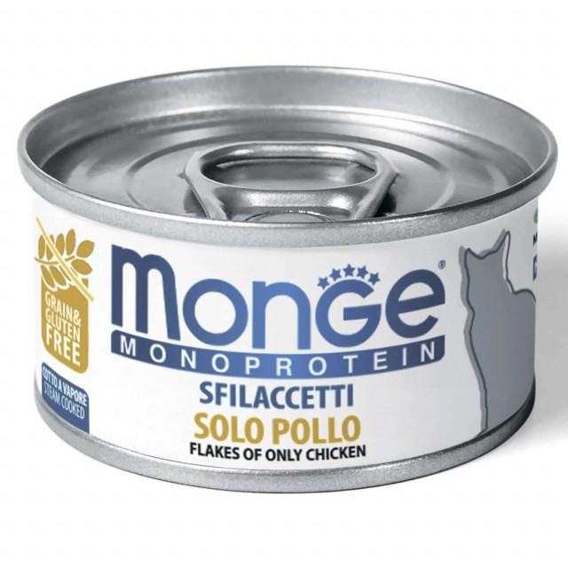 Консервы для кошек Monge Monoprotein - Solo Pollo (80 г)