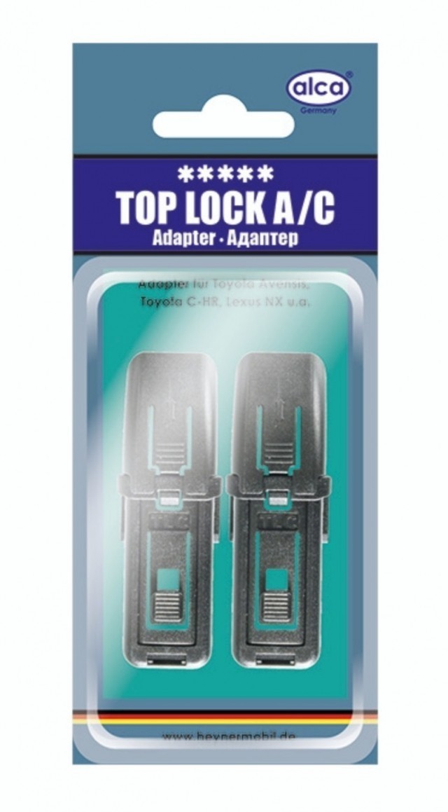 Адаптеры щеток Alca Top Lock A/C (Mazda, Lexus, 2 шт)