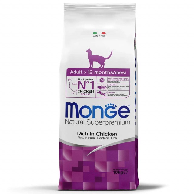 Сухой корм для кошек Monge Daily Line - Adult (10 кг)
