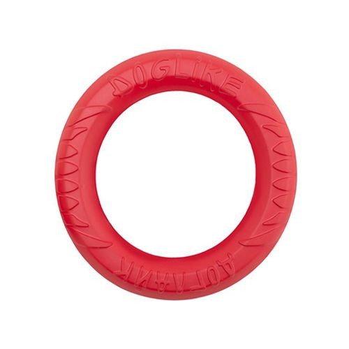 Игрушка DogLike Кольцо восьмигранное (коралловое, диаметр 20,0 см)