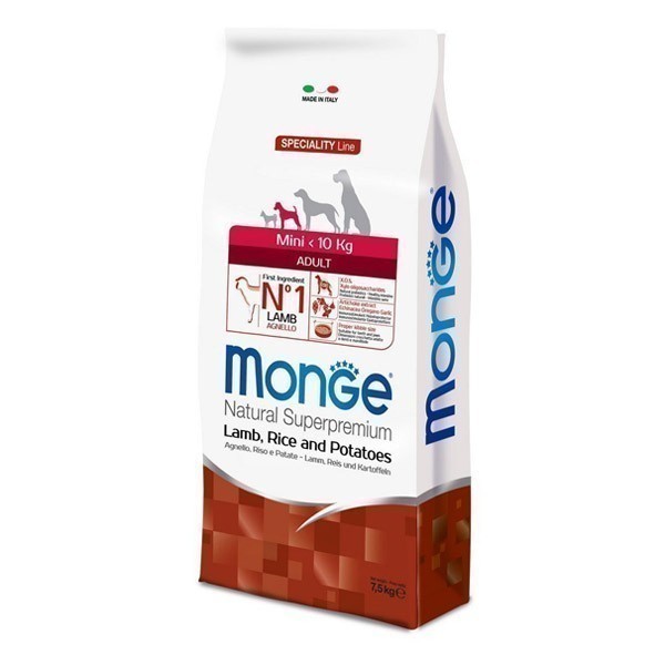 Сухой корм для собак Monge Specialty Line - Mini Adult Lamb (7,5 кг)