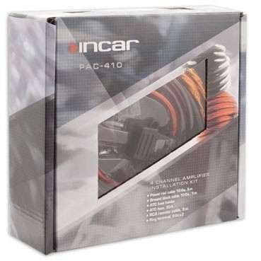 Установочный набор усилителя Incar PAC-410 (4 канала, 10Ga)