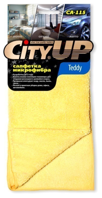 Салфетка CityUp CA-115 Teddy (микрофибра)