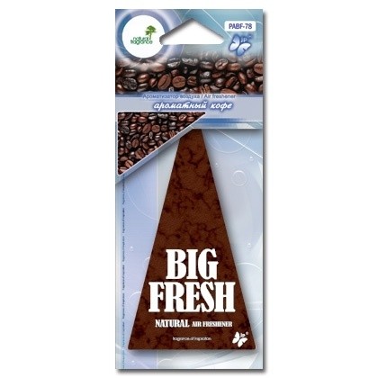 Ароматизатор пластинка Big Fresh PABF-78 (кофе)	
