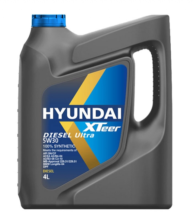 Масло моторное Hyundai XTeer Disel Ultra 5W30 (4 л)