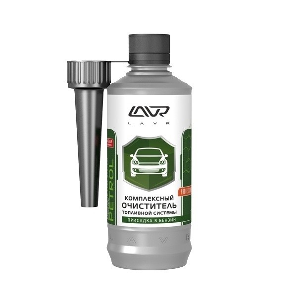 Lavr Ln2123 Очиститель топливной системы (присадка в бензин, 310 мл)