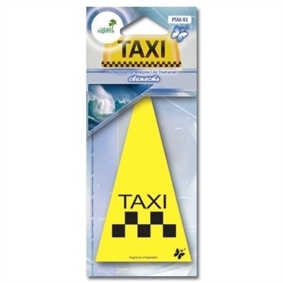 Ароматизатор пластинка Taxi PTAX-91 (свежесть)	