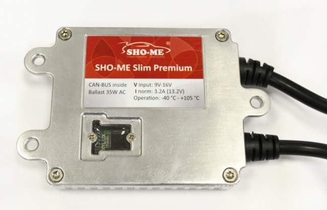 Блок розжига Sho-me Slim Premium CAN-BUS (9-16V, AC)