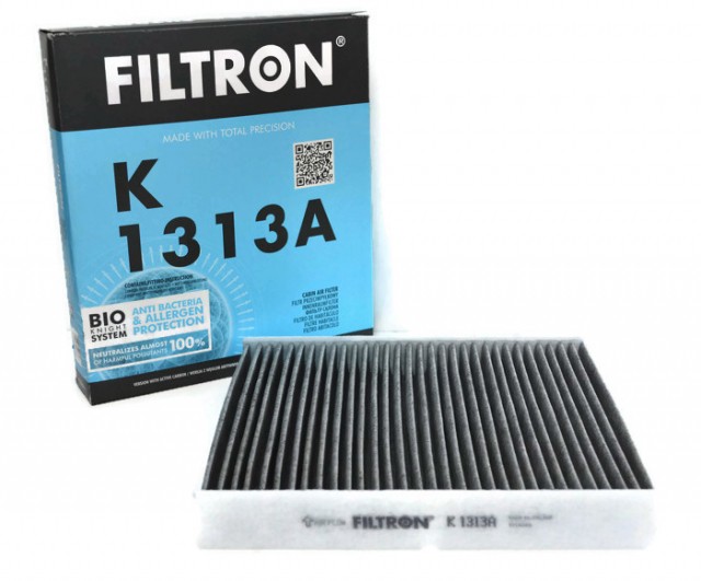 Фильтр салонный Filtron K 1313A (CUK 26 010) угольный