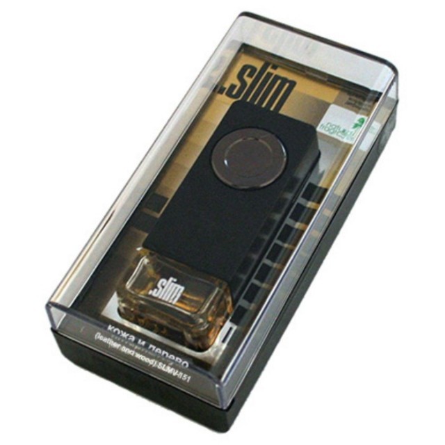Ароматизатор Slim SLMV-151 (кожа и дерево)