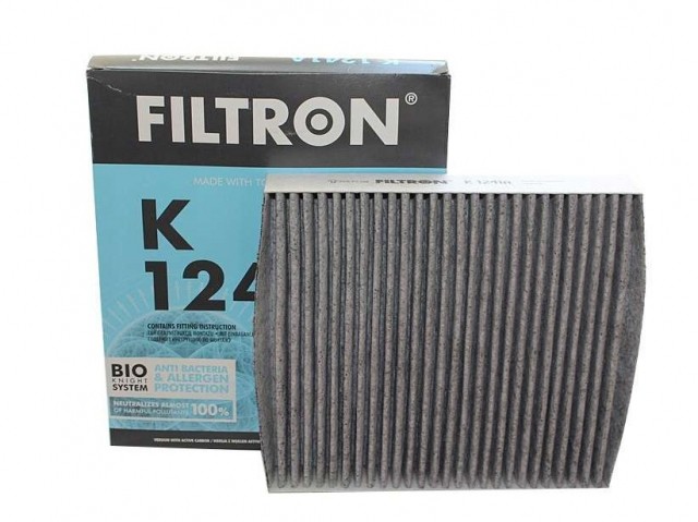 Фильтр салонный Filtron K 1241A (CUK 2141) угольный