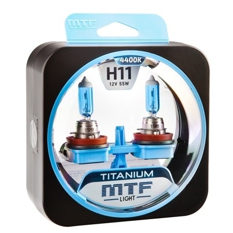 Лампы MTF Titanium H11 (12 V, 55 W, 2 шт)