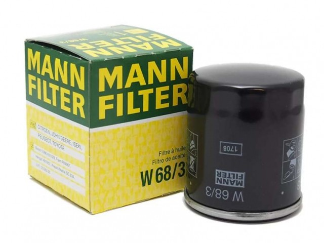 Фильтр масляный MANN-FILTER W 68/3