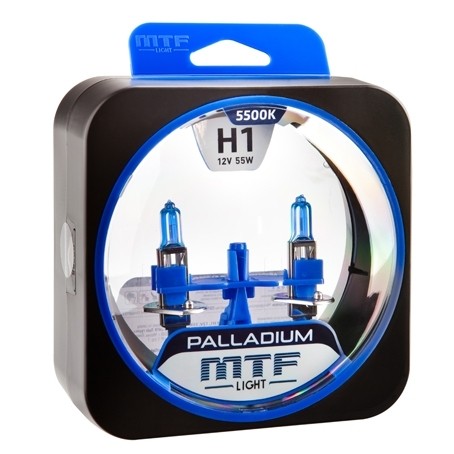 Лампы MTF Palladium H1 (12 V, 55 W, 2 шт)