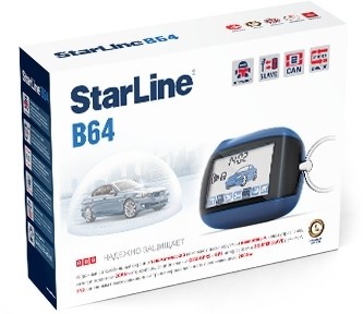 Автосигнализация StarLine B64 2CAN (об/с)