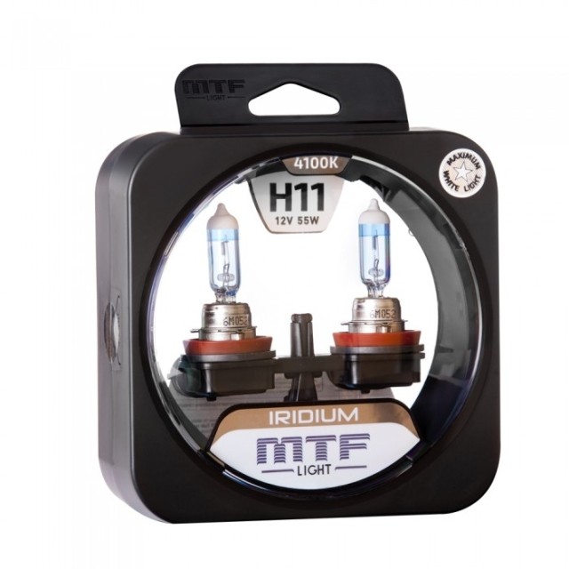 Лампы MTF Iridium H11 (12 V, 55 W, 2 шт)