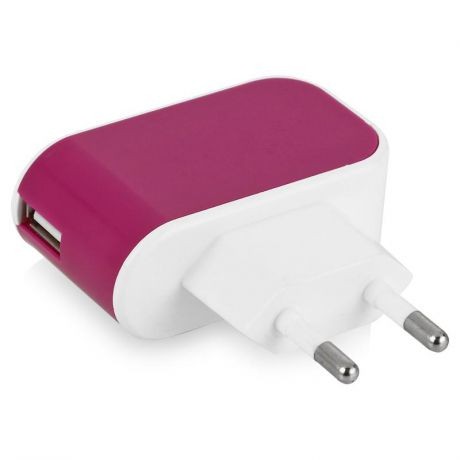Адаптер Smartbuy 8030 Color Chargу  (1 USB, фиолетовый)