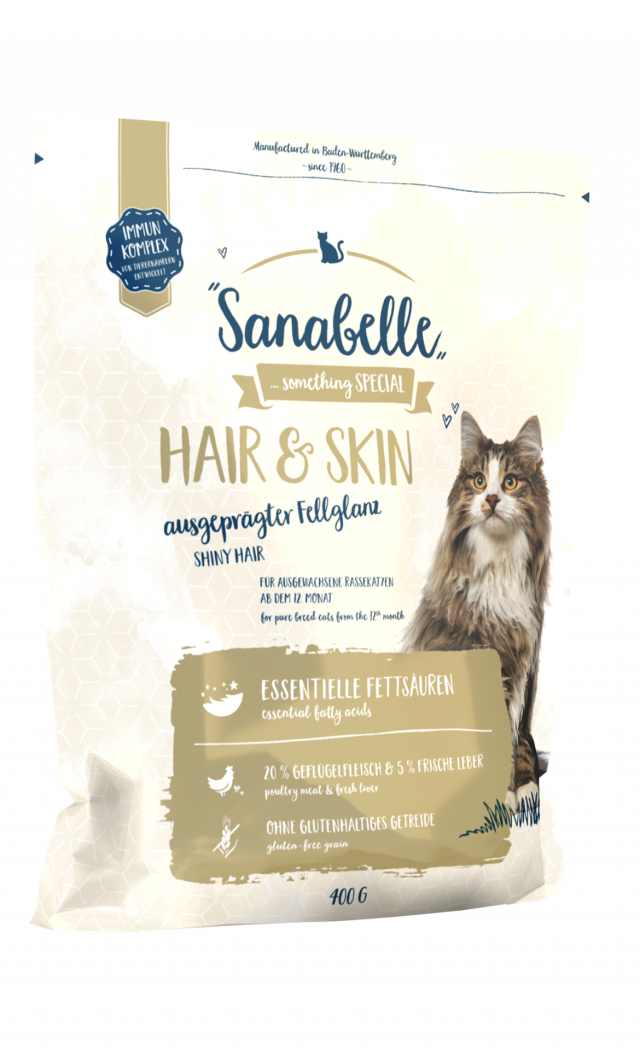 Сухой корм для кошек Sanabelle Hair&Skin (0,4 кг)