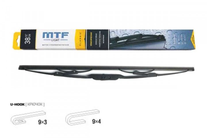 Щетка стеклоочистителя MTF light CLASSIC (19'', 48 см, каркасная)