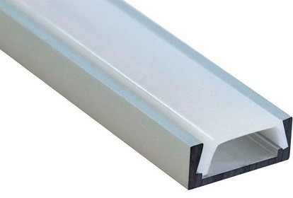 Профиль для светодиодной ленты (накладной, 16x6 мм, 2 м)