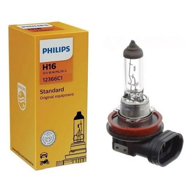 Лампа Philips H16 Standard (12 В, 16 Вт)