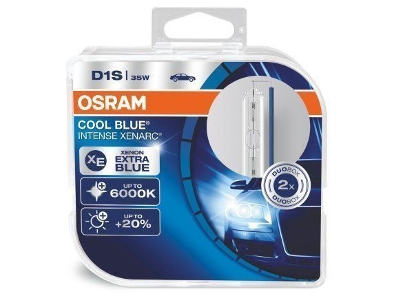 Ксеноновые лампы Osram D1S Xenarc Cool Blue Intense 6000K (2 шт)