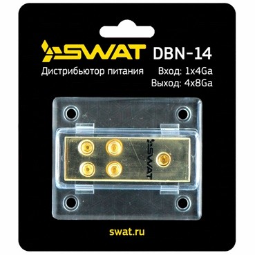 Дистрибьютор питания Swat DBN-14 4GAx1-> 8GAx4