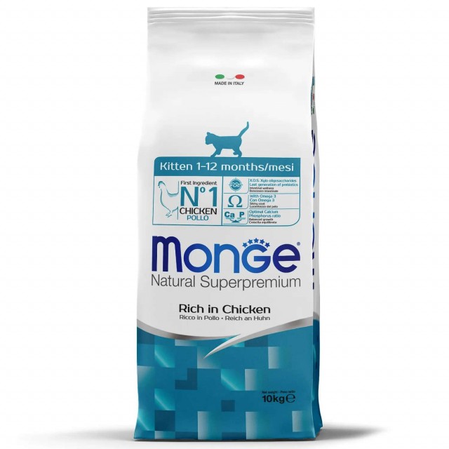 Сухой корм для котят Monge Daily Line - Kitten (10 кг)