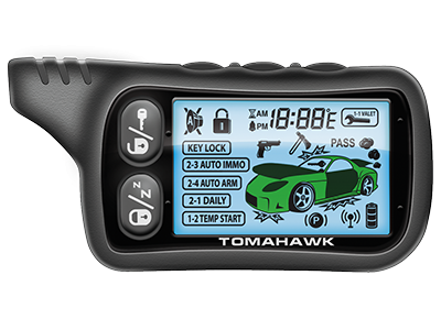 Брелок для автосигнализации Tomahawk TZ-9030