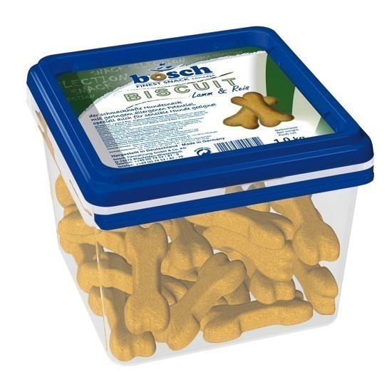 Лакомство для собак Bosch Biscuit, ягненок и рис, 1 кг