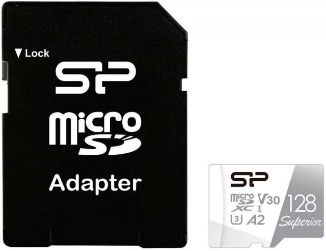 Карта памяти microSD Silicon Power Superior 128 Gb (class 10, U3)
