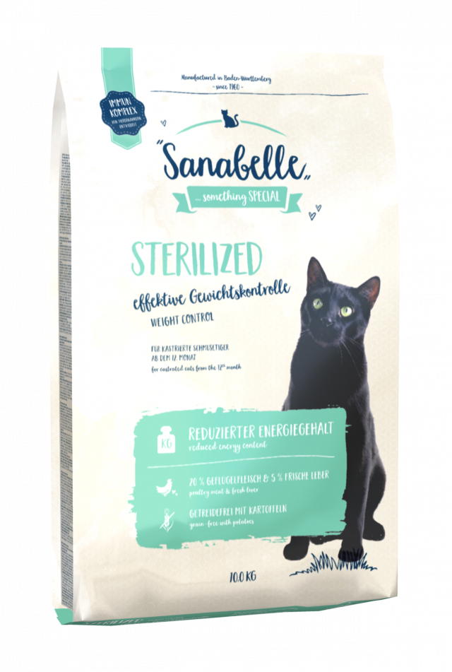 Сухой корм для кошек Sanabelle Sterilized (10 кг)
