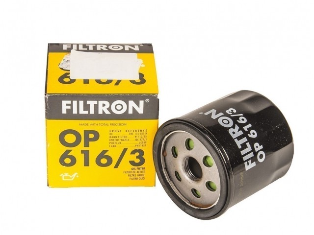 Фильтр масляный Filtron OP 616/3 (W 712/95)