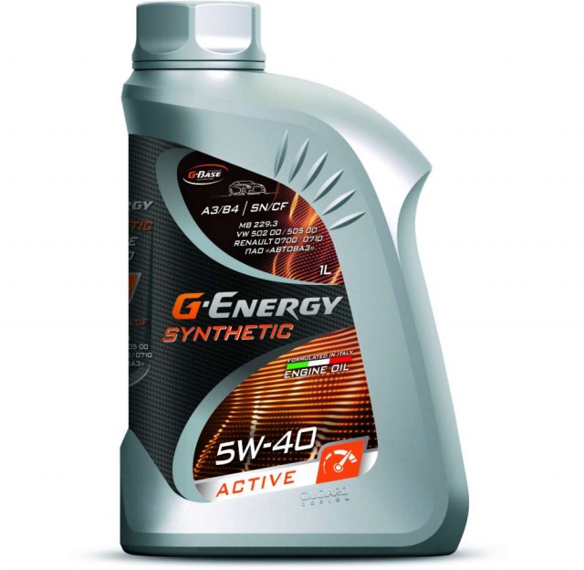 Масло моторное G-Energy Synthetic Active 5W40 (1 л)