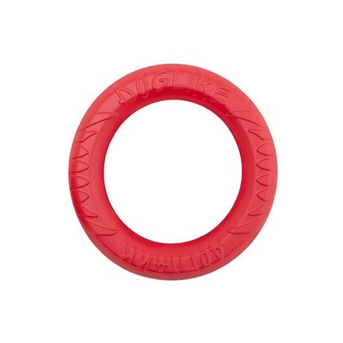 Игрушка DogLike Кольцо восьмигранное (коралловое, диаметр 16,5 см)