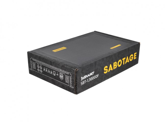 Усилитель SWAT Sabotage SBT-1.3000DF (1х1400 Вт)
