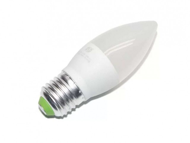 Лампа ASD LED-E27-C-standard 7,5W 6500К (675 Лм, свеча)