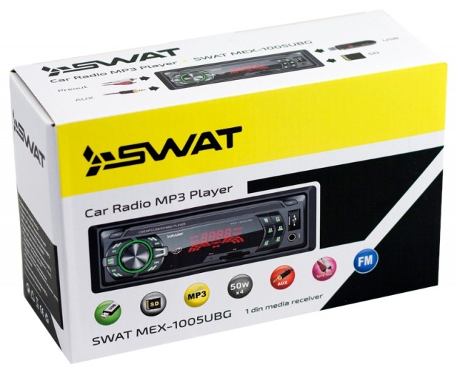 MP3-ресивер Swat MEX-1005UBG