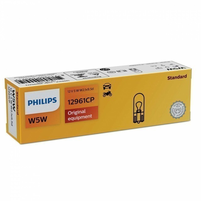 Лампа Philips W5W Standard (12 В)