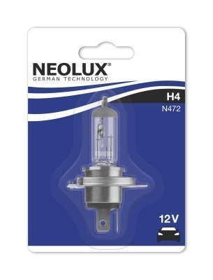 Лампа Neolux H4 Standart (12 В, 55/60 Вт, блистер)