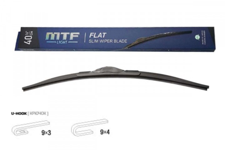 Щетка стеклоочистителя MTF light SLIM FLAT (14'', 35 см, бескаркасная)