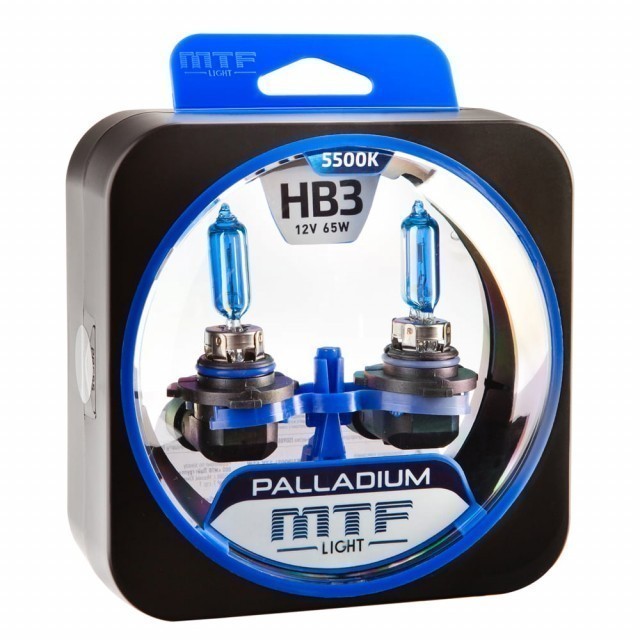 Лампы MTF Palladium HB3 (12 V, 65 W, 2 шт)