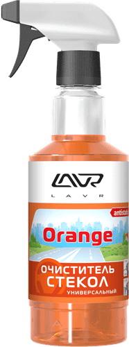 Lavr Ln1610 Очиститель стекол универсальный Orange (триггер, 500 мл)